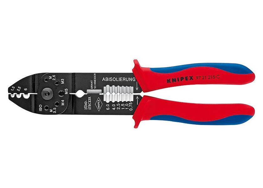 Krimpovacie kliešte brunýrované 230 mm - 9721215C
