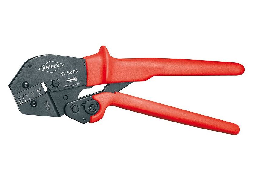 Krimpovacie kliešte brunýrované 250 mm - 975208