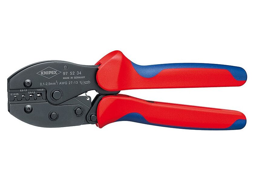 Krimpovacie kliešte KNIPEX PreciForce ® brunýrované 220 mm - 975234