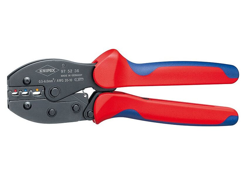 Krimpovacie kliešte KNIPEX PreciForce ® brunýrované 220 mm - 975236
