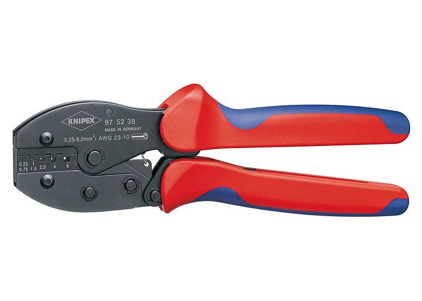 Krimpovacie kliešte KNIPEX PreciForce ® brunýrované 220 mm - 975238