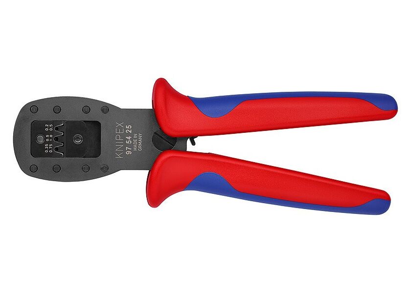 Krimpovacie kliešte na miniatúrne konektory brunýrované 190 mm - 975425