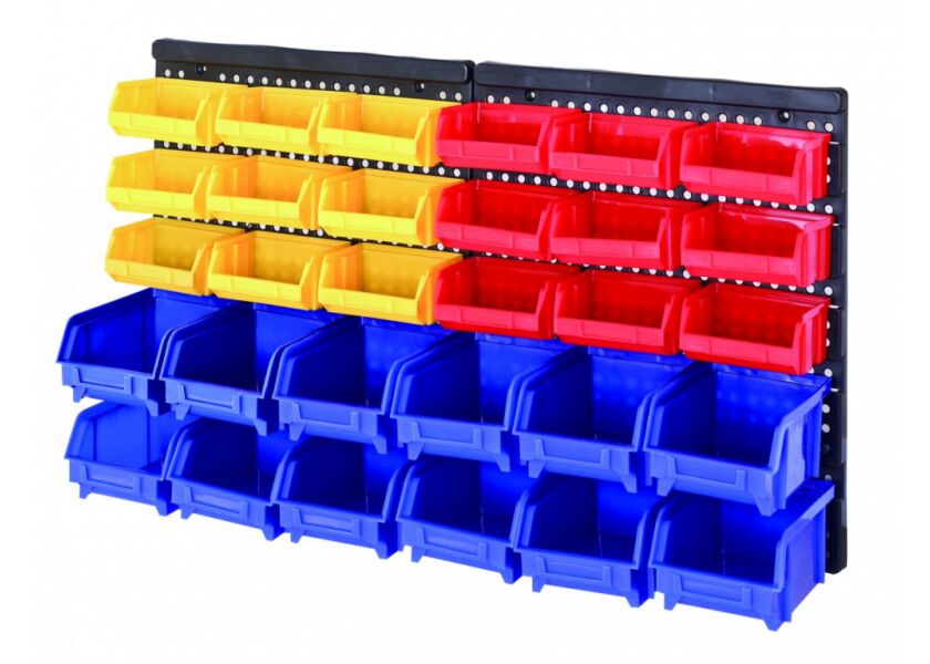 Plastový organizér s 30 zásobníkmi - MSBRWK1812