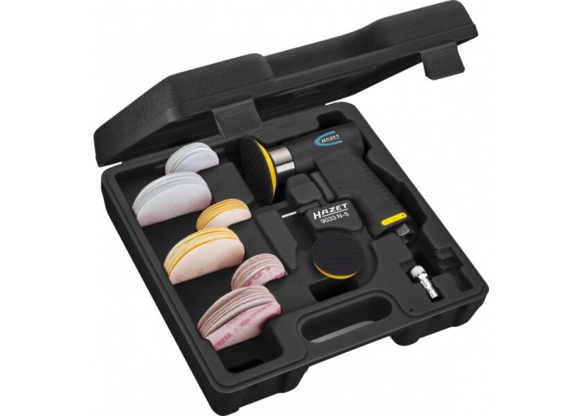Sada mini excentrickej brúsky HAZET 9033N-5 - HA205585
