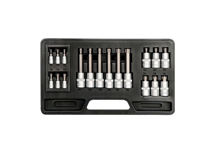 Bity sada 18 ks TORX T10-T60mm