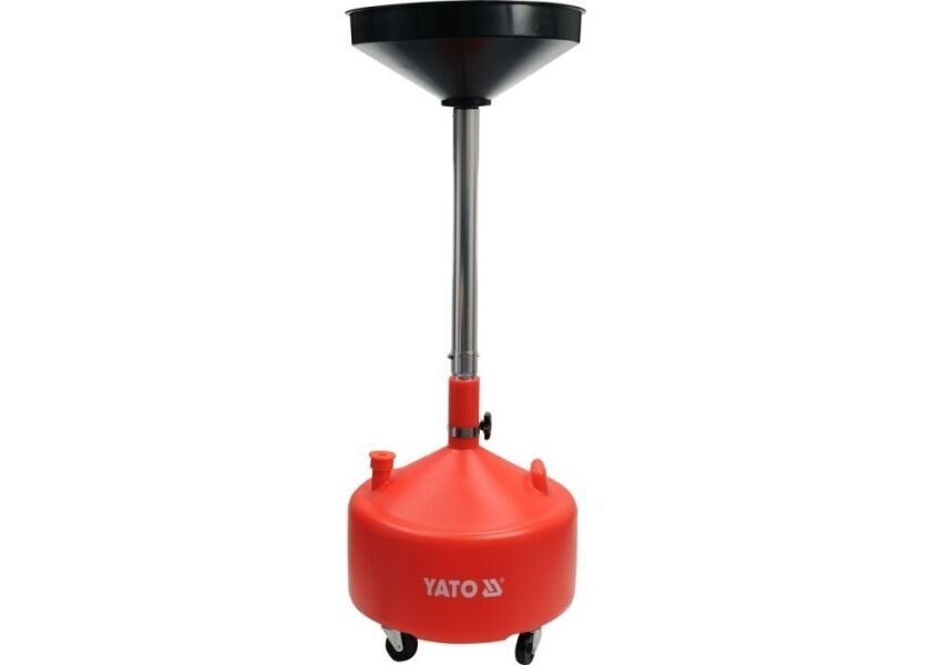 Miska na odčerpanie oleja 20l 420 mm nastaviteľná výška 75-155 cm - YT-0718