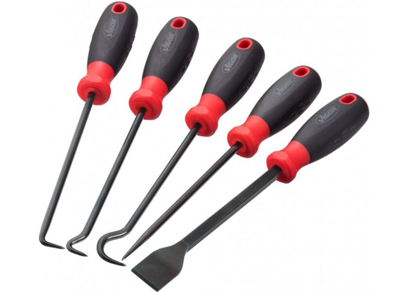 Sada hákov a škrabiek, 5 ks VIGOR - V5045