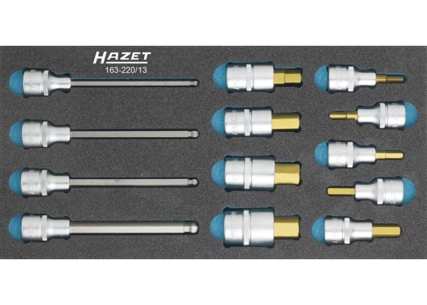 Sada nástrčných hlavíc 163-220/13 - HA168286