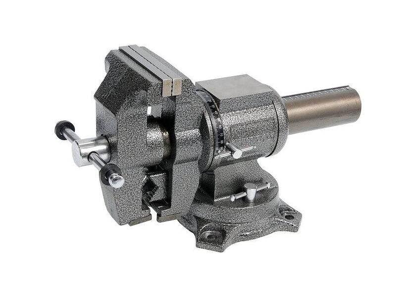 Zverák zámočnícky otočný 100 mm 10 kg polohovací - YT-6505