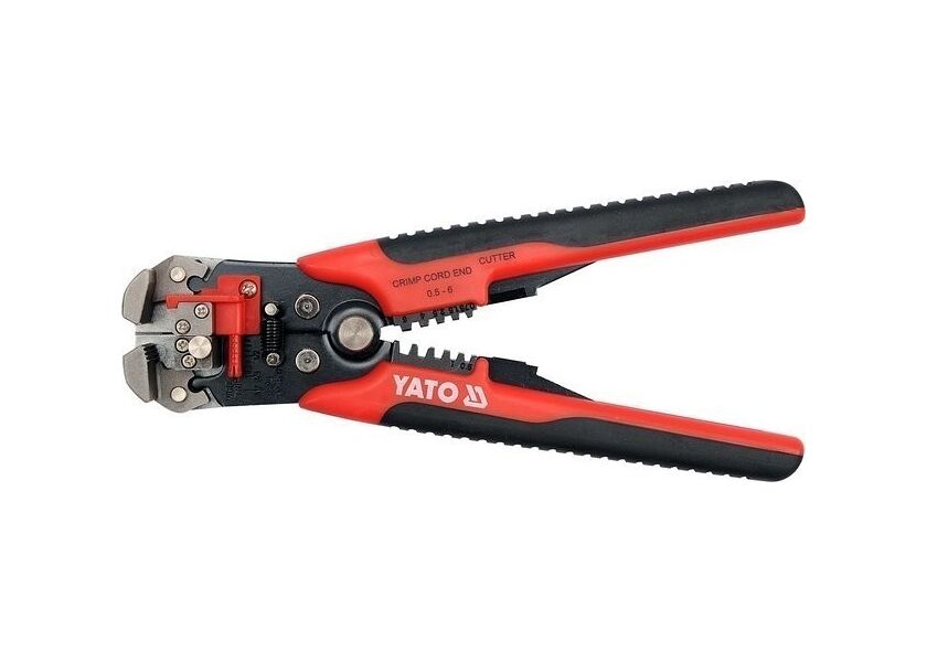 Kliešte odizolovacie a konektorové univerzálne 210 mm - YT-2278