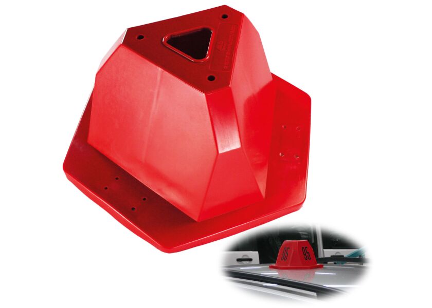 Magnetické klobúky - červené - 4401020030