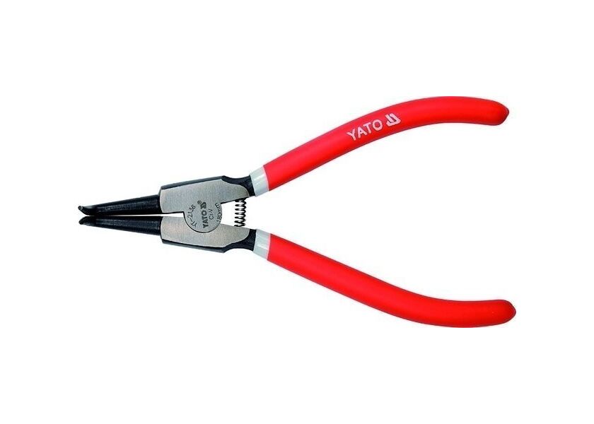 Kliešte na ségrovky 180 mm vonkajší ohnuté - YT-2138