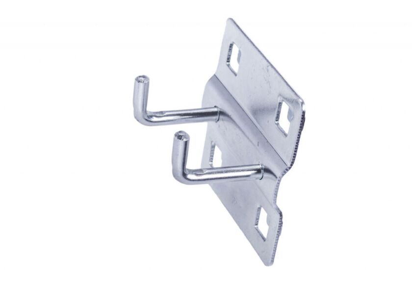 Dvojitý hák do dierovanej dosky, 35 mm - WGB1331D