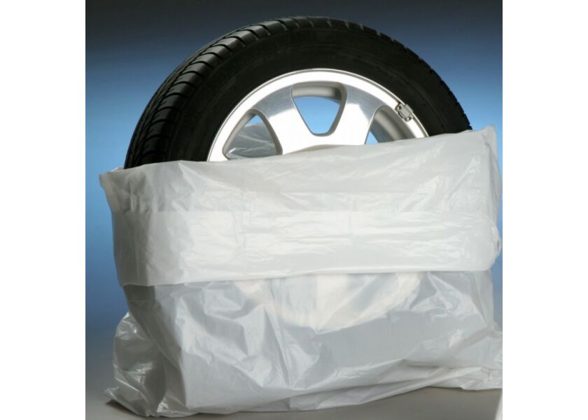 Vrecia na pneu biele, 100ks - 0991813