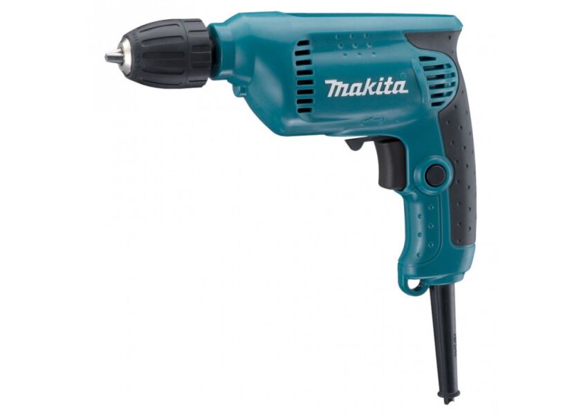 Ľahká elektrická vŕtačka Makita 450W s rýchloskučovadlom 1,5-10mm - 6413