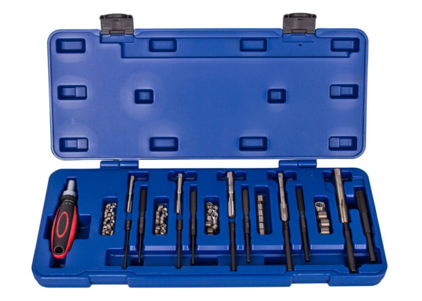 Sada na opravu závitov 76 ks - H0428