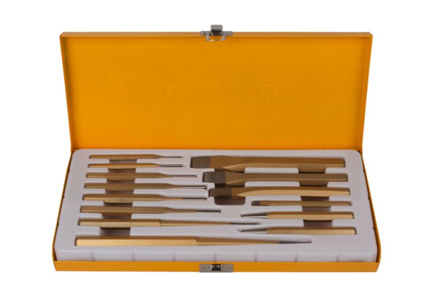 Sada sekáčov, vyrážačov a jamkovačov, 14 ks - HT390415