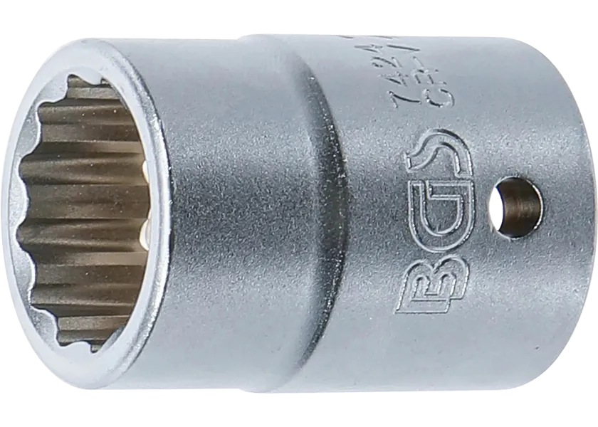 Nástrčná hlavica dvanásťhranná 3/4, 24 mm, BGS - B7424