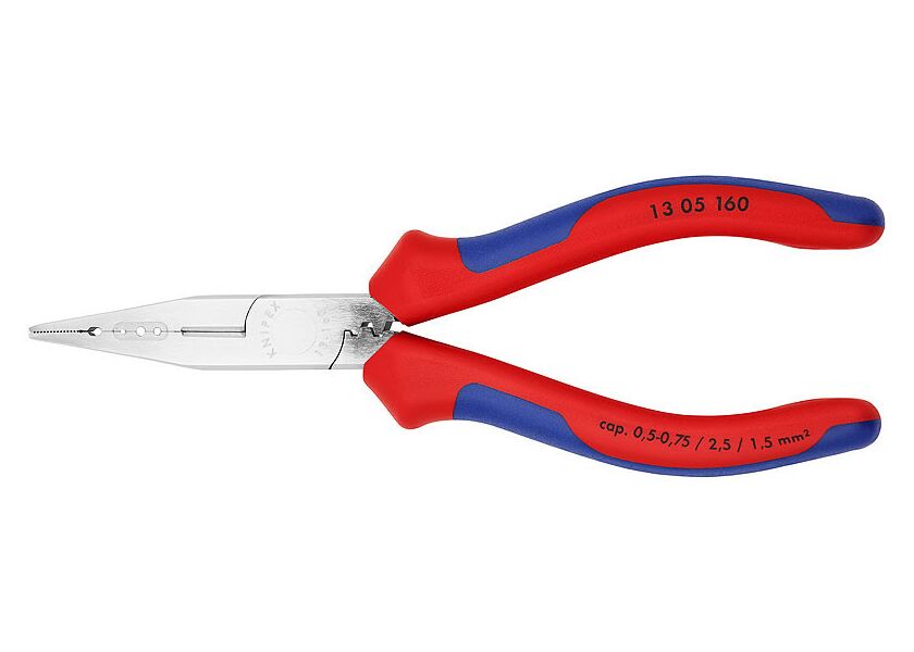 Elektrikárske kliešte chrómované 160 mm - 1305160