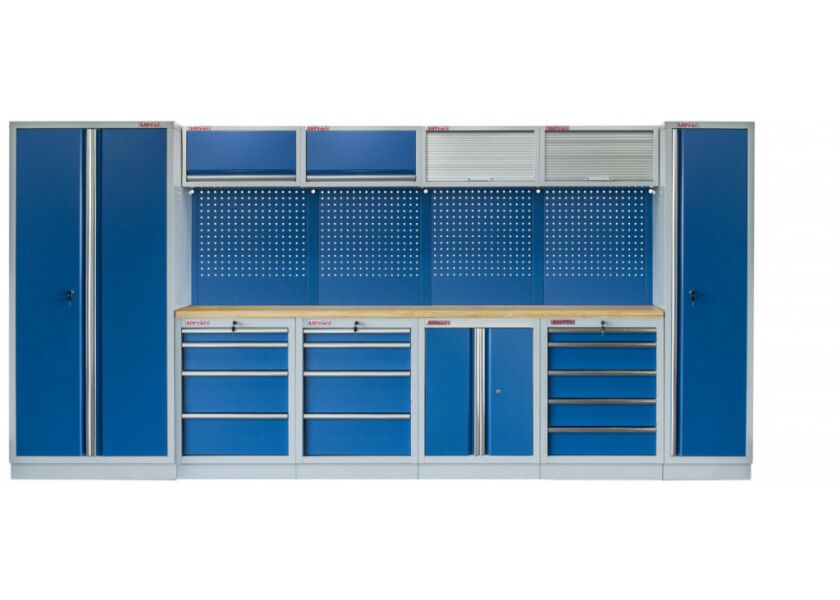 Kvalitný PROFI BLUE dielenský nábytok 4235 x 495 x 2000 mm - MTGS1300A4