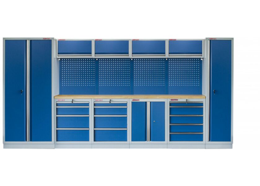 Kvalitný PROFI BLUE dielenský nábytok 4235 x 495 x 2000 mm - MTGS1300A5