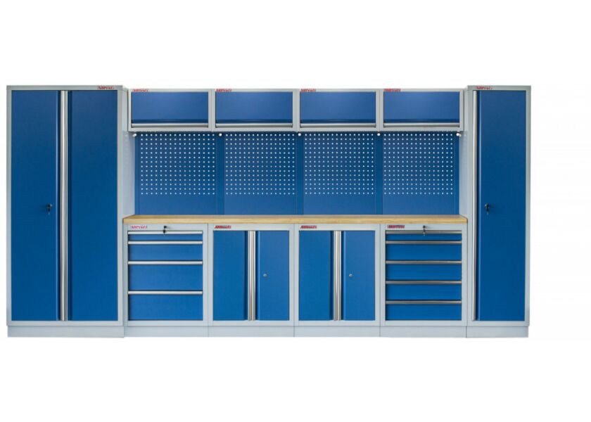 Kvalitný PROFI BLUE dielenský nábytok 4235 x 495 x 2000 mm - MTGS1300AA6