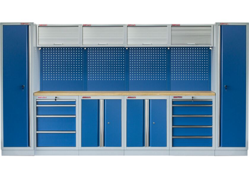 Kvalitný PROFI BLUE dielenský nábytok 3920 x 495 x 2000 mm - MTGS1300AA9