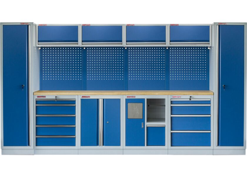 Kvalitný PROFI BLUE dielenský nábytok 3920 x 495 x 2000 mm - MTGS1301AR