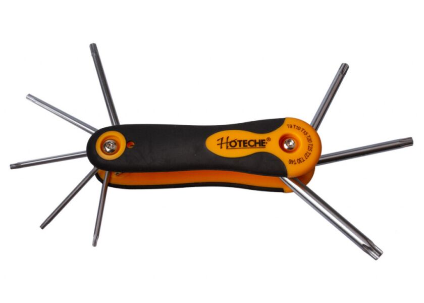Vrecková sada torx kľúčov, 8 ks - HT261009