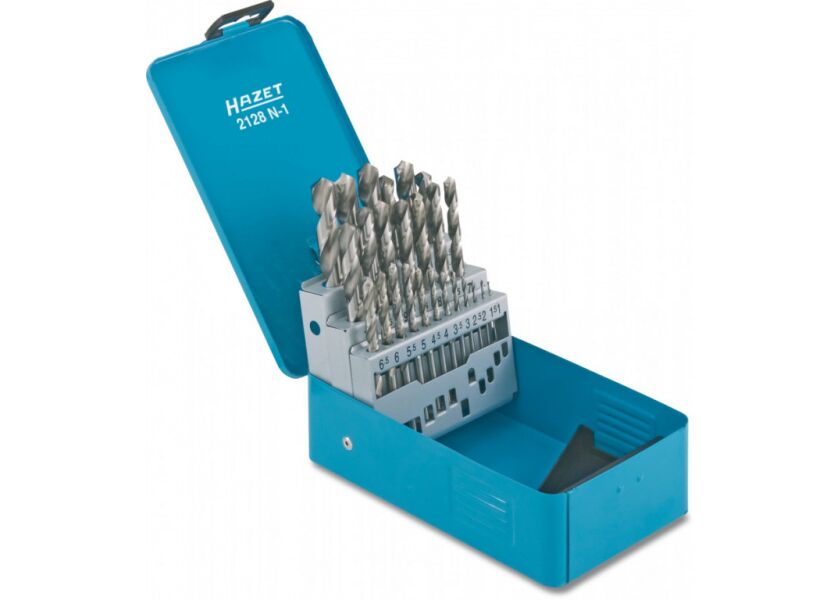 Kazeta so špirálovými vrtákmi, 25ks - HA218844