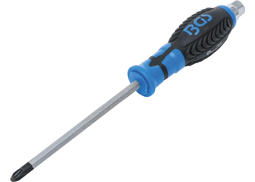 Krížový skrutkovač PH3 s vonkajším šesťhranom, 150 mm, BGS - B7914