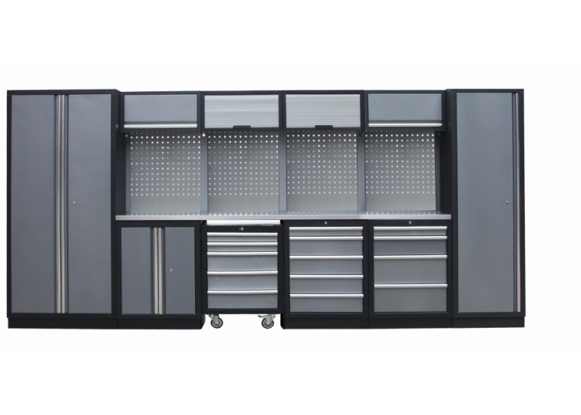Kvalitný PROFI dielenský nábytok 4235 x 495 x 2000 mm - TGS1300VZ4