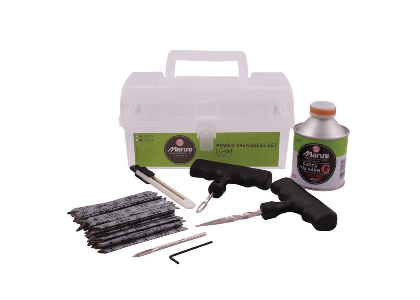 Opravný set na opravu pneumatík, 56 ks - F869