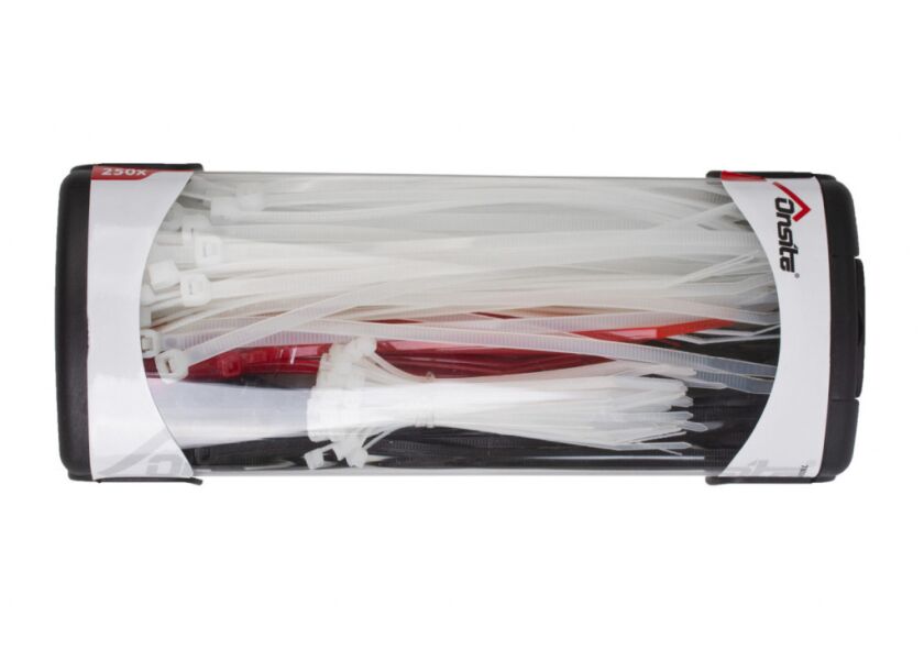 Sada stahovacích pásiek, 250 ks - TC780001