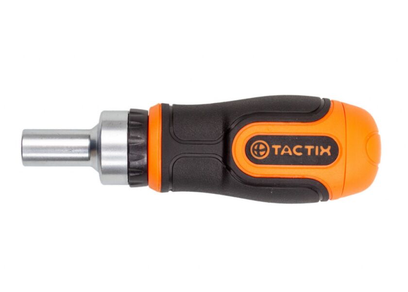 Mini račňový skrutkovač 115 mm s bity, 6 ks - TC900063