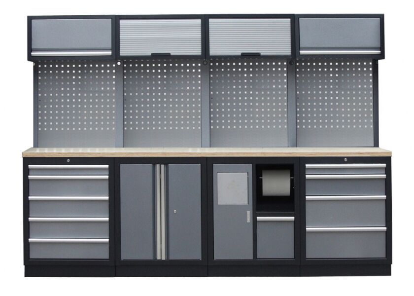 Zostava PROFI dielenského nábytku 2720 x 495 x 2000 mm - TGS1301BB