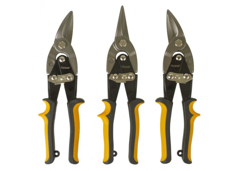 Nožnice na plech, 3 ks - HT320105