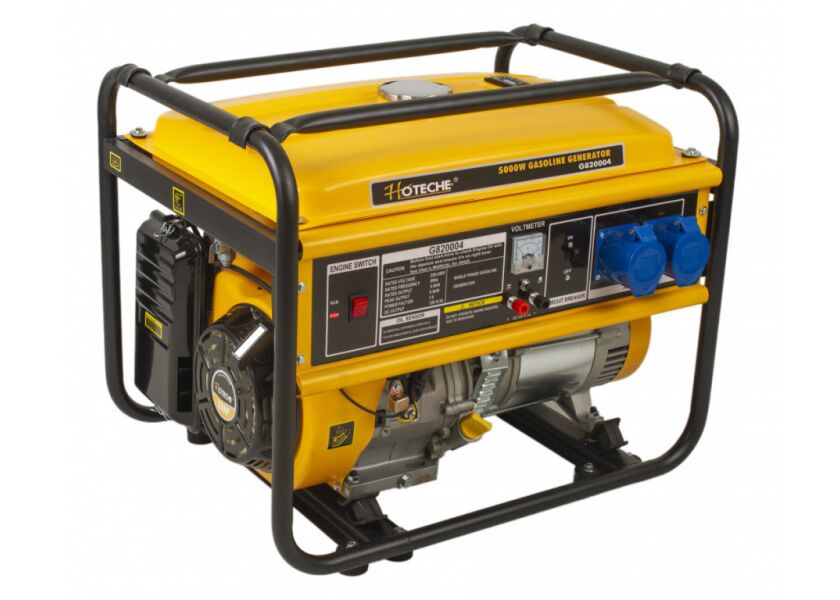 Benzínová elektrocentrála 5000 W - HTG820004