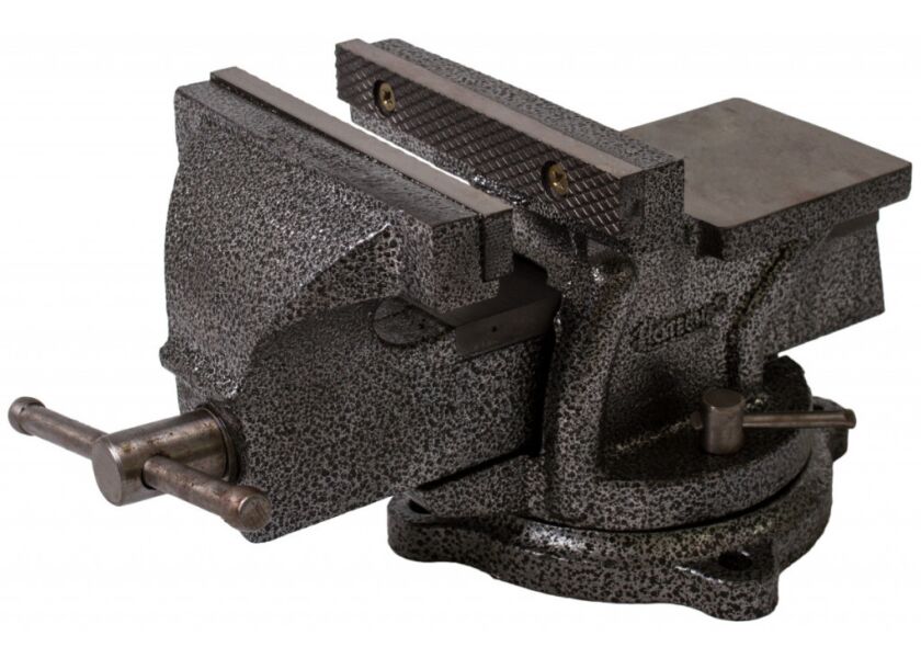 Dielenský zverák otočný 150 mm - HT300104