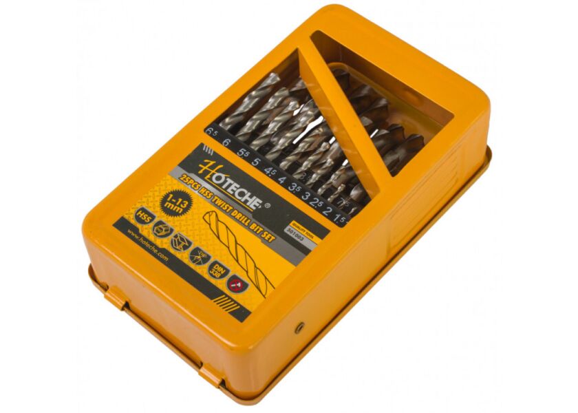 Sada vrtákov do kovu 25 ks - HT501003