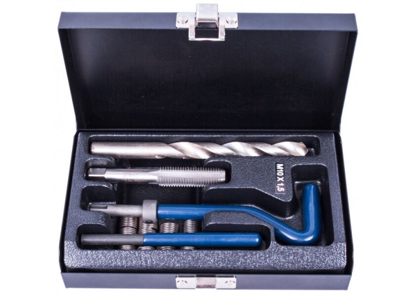 Sada na opravu závitov, 15 ks - M10 x 1.5 x 13.5 mm (10) - H1110A
