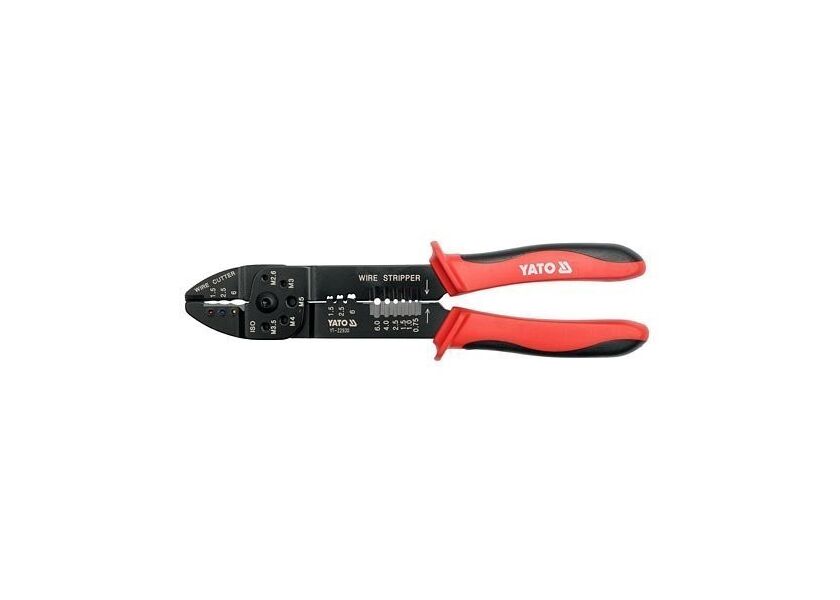 Kliešte odizolovacie a konektorové univerzálne 240 mm - YT-22930