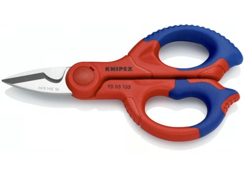 Elektrikárske nožnice Knipex, 155 mm - 9505155SB