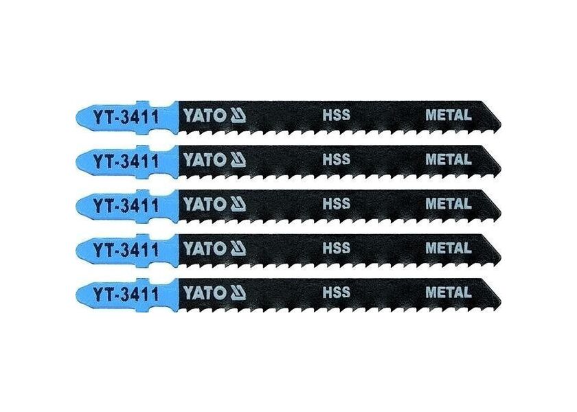List pilový do přímočaré pily 100 mm na kov TPI8 5 ks