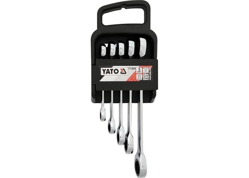 Očkové račňové kľúče sada 5ks - YT-5038