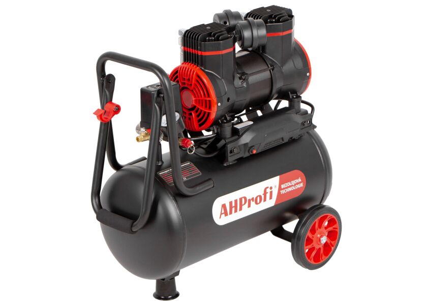 Bezolejový kompresor s tichou prevádzkou, 24L - AH0024