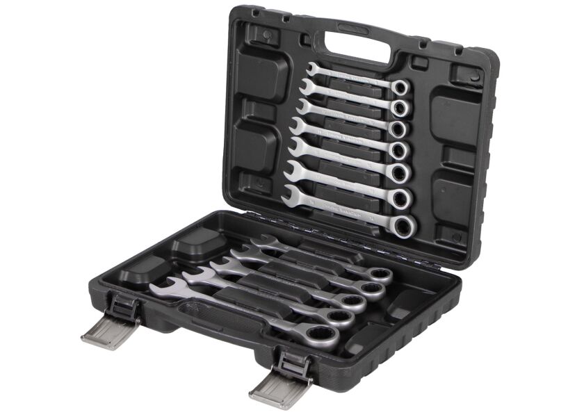 Sada račňových očkoplochých kľúčov, 12 ks - AH121P202