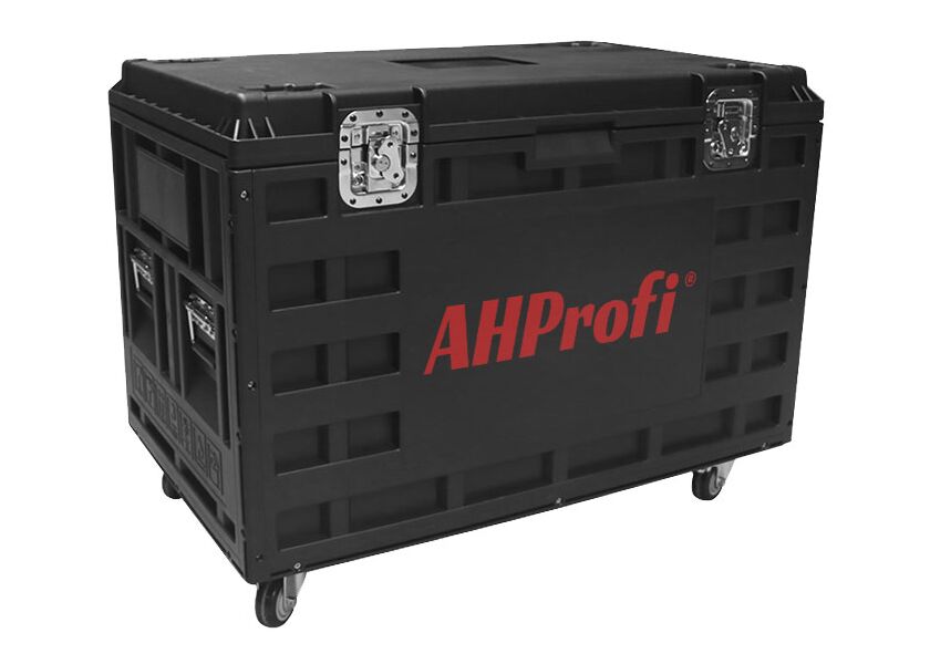 Plastový kufor na prepravu 8 LED obrazoviek - AH895354