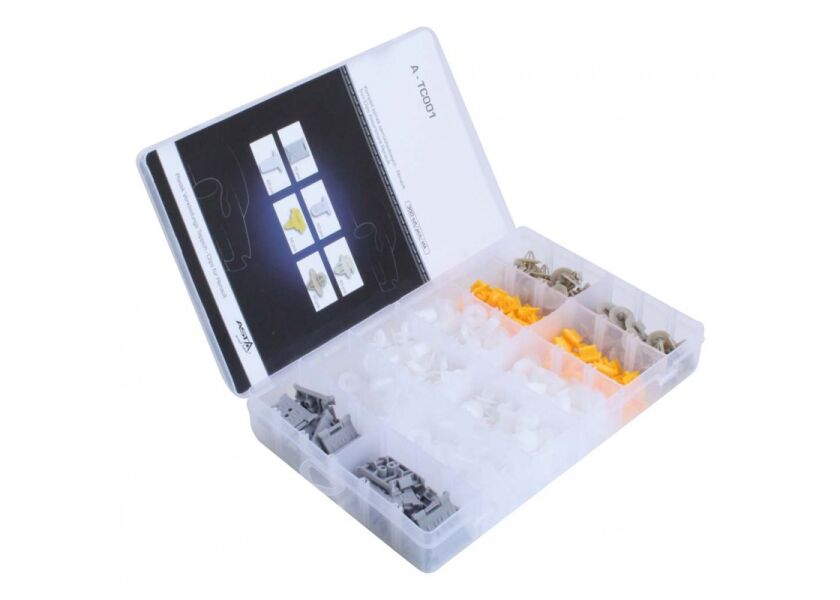 Sada plastových príchytiek, Renault, 300 ks - ATC001