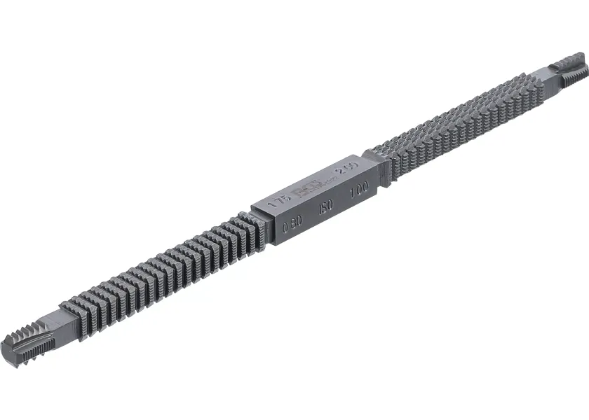 Pilník na opravu závitov, obnovovač, 0,8 - 3 mm - B1922